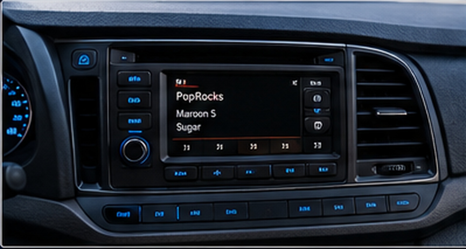 Satellite radio in a vehicle