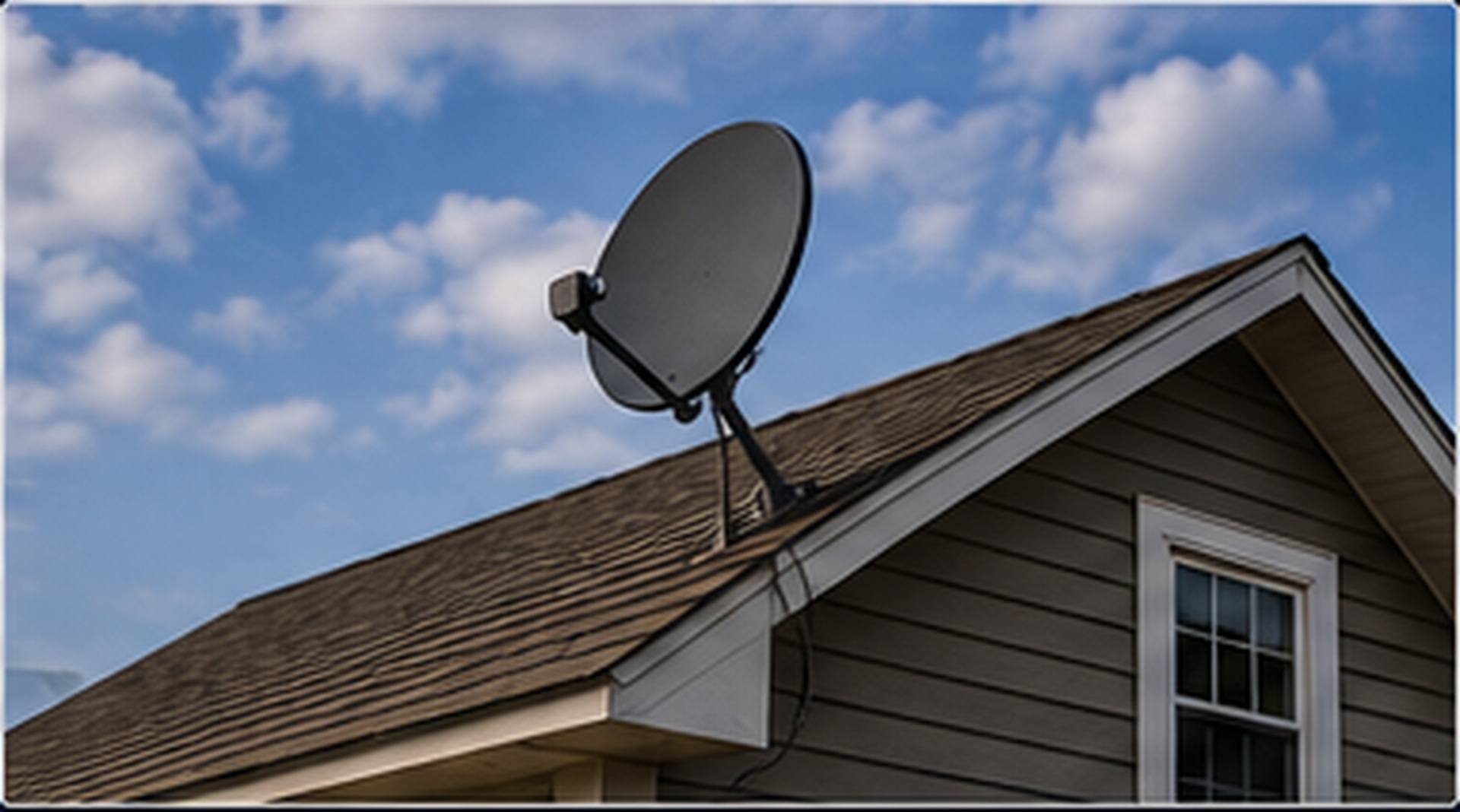 Satellite radio antenna setup for home